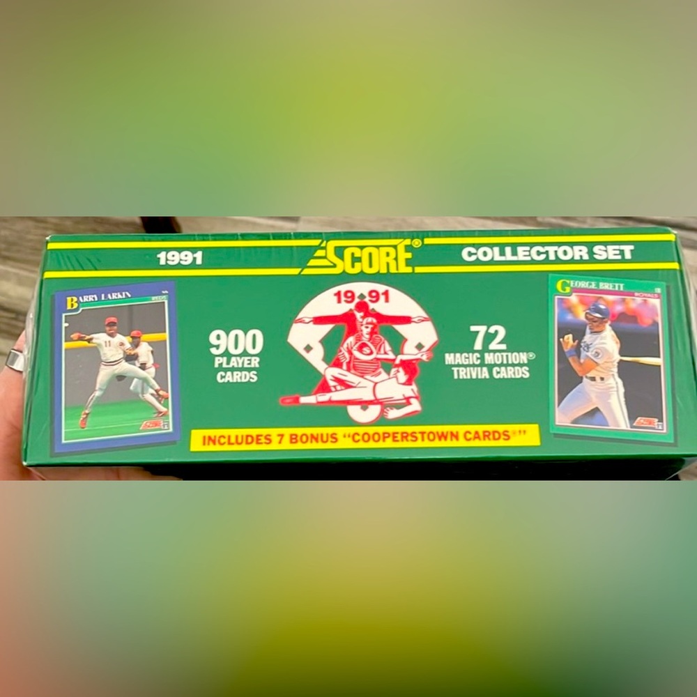 1991 Score 900 Card Collector Set - Green